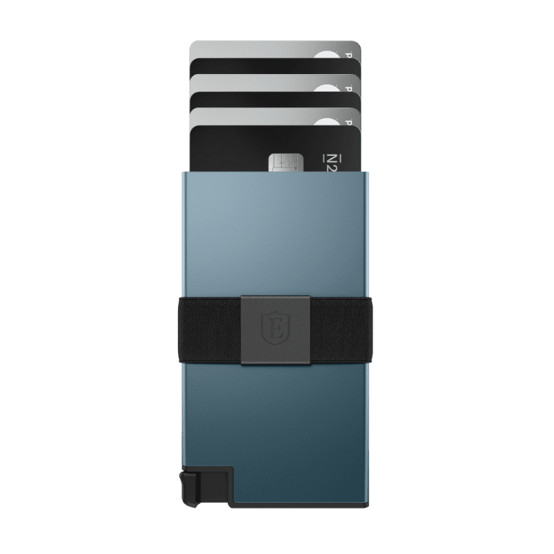 Pacific Blue | Aluminum Cardholder