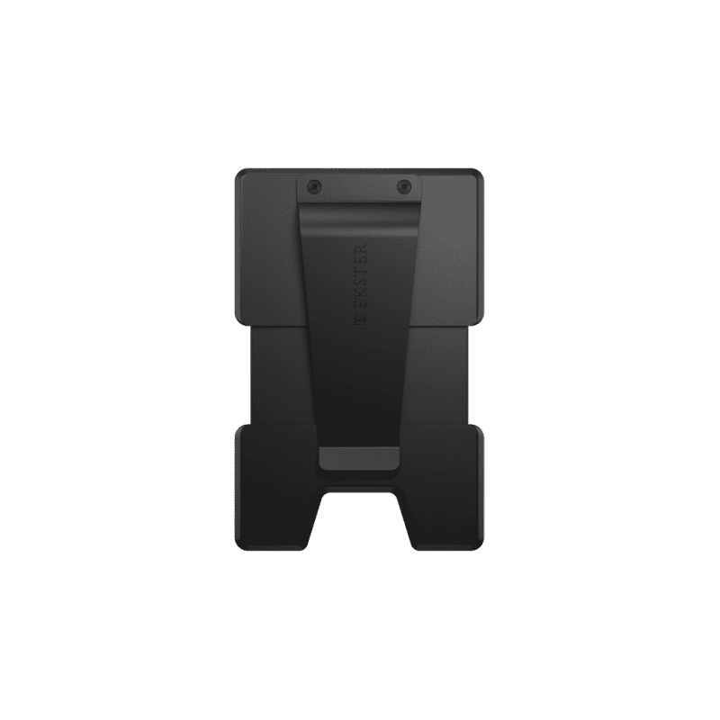 EK CASHCLIPBACKPLATE BLACK FRONT